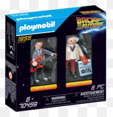 Back To The Future Marty Mcfly And Dr - png