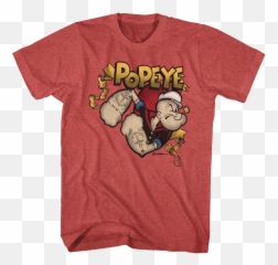 Popeye Gold Banner T - Shirt Sublime Under The Sea png