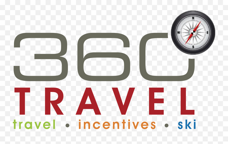 360 Degrees Travel - Wall Clock Png,Travel Logos