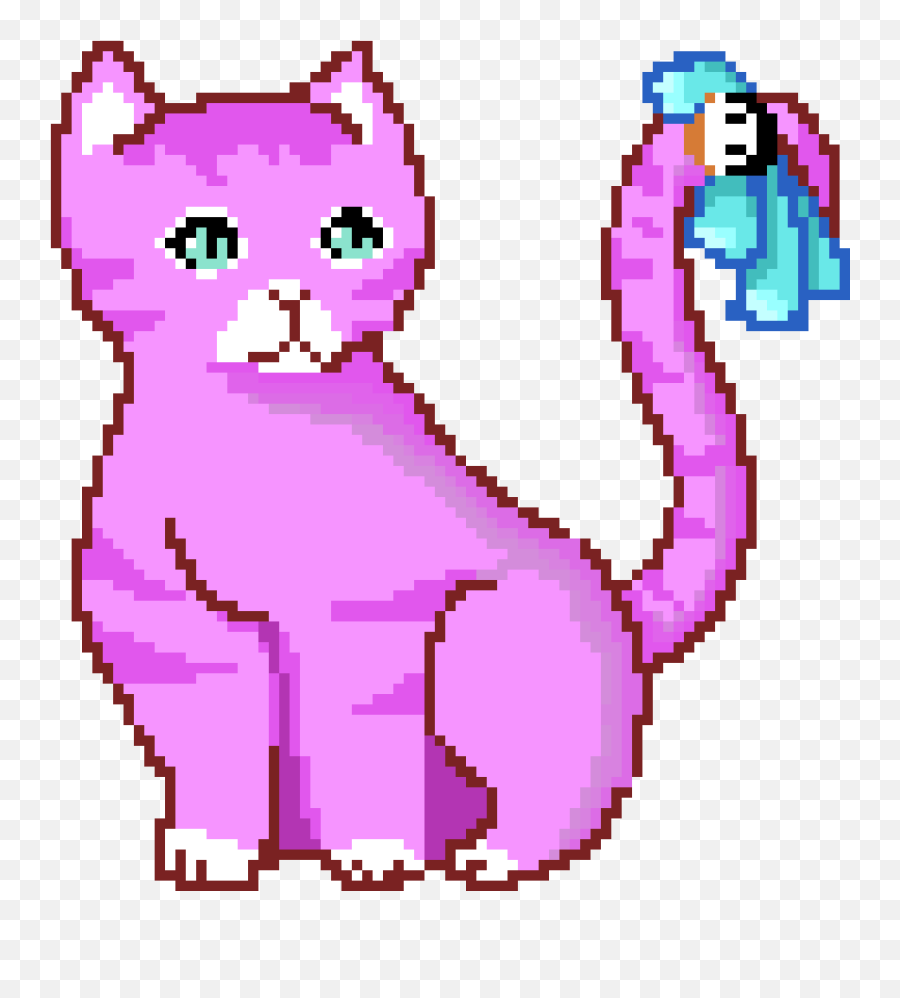 Pixilart - gato pixelado by Anonymous