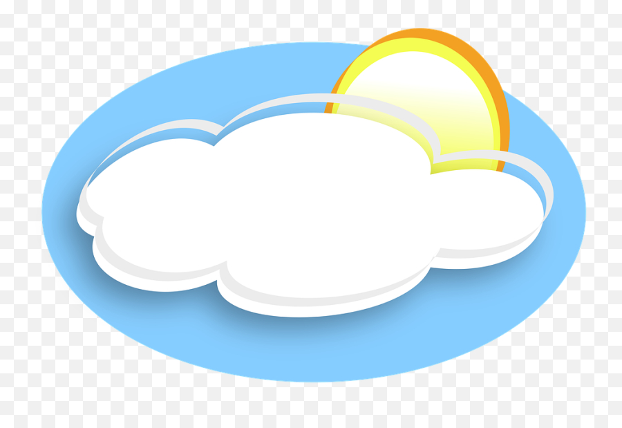 Clouds Sun Icon - Free Image On Pixabay Dot Png,Sun Icon Transparent