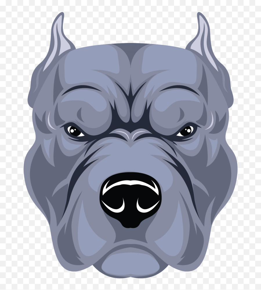 Bull Dog Face Illustration - Photo 915 Pngfilenet Free Guard Dog,Pit Bull Png