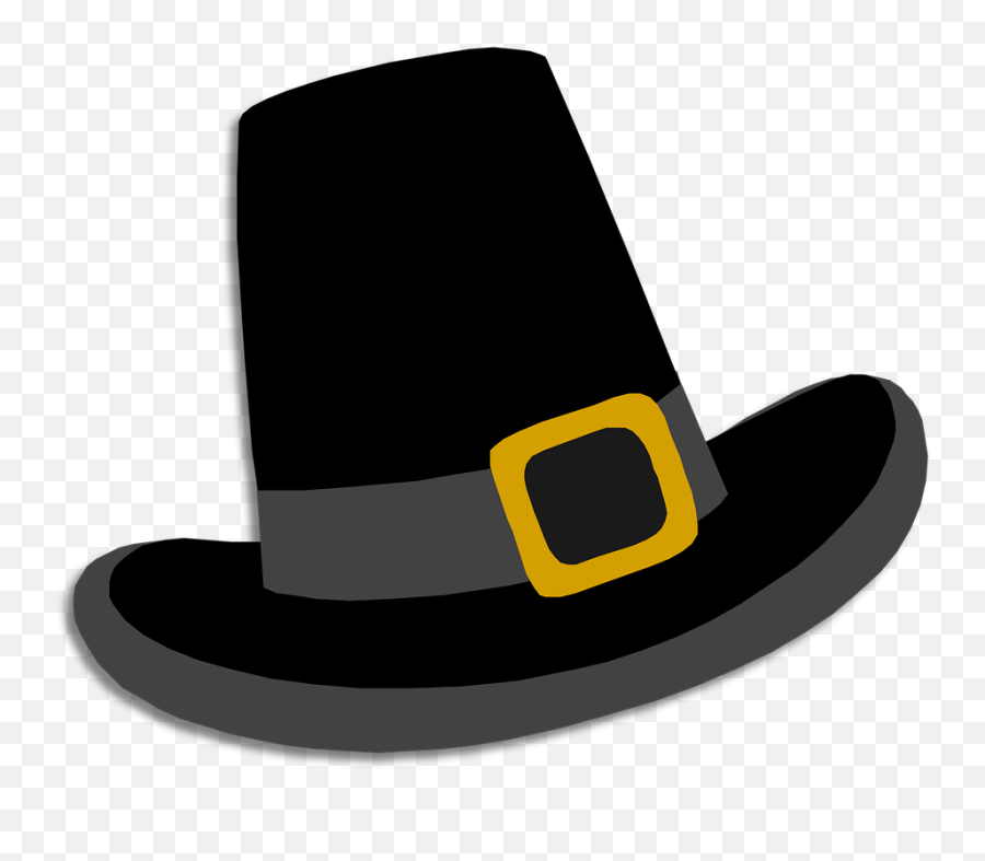 Pilgrim Hat Thanksgiving Pilgrims - Thanksgiving Invitation For Kids Png,Pilgrim Hat Transparent