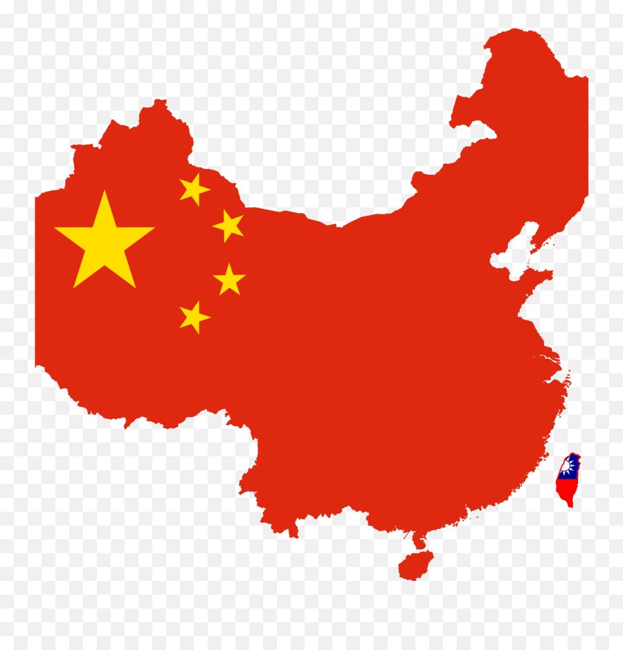 Download Chinese Market To Reach - State China Full Size Transparent China Map Png,Ruby Slippers Png