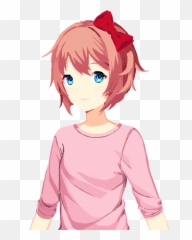 Doki Literature Club - Anime Character Transparent Background png