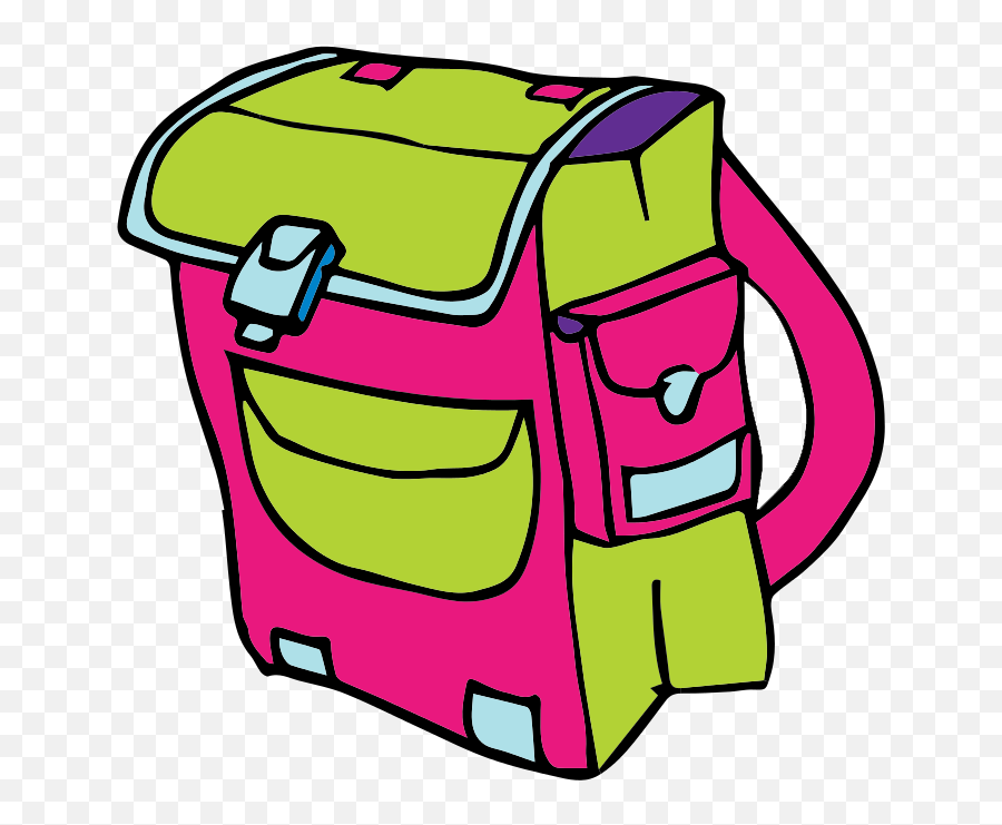 Backpack School Supplies Images Clip - Bag Clip Art Png,Backpack Clipart Png