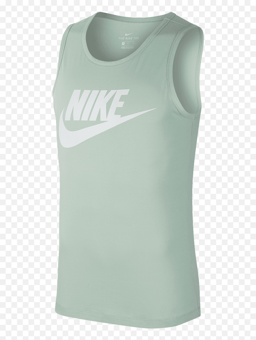 Nike Tank Top Sportswear Icon Futura Hellgrünweiß - Sleeveless Png,Tank Top Icon
