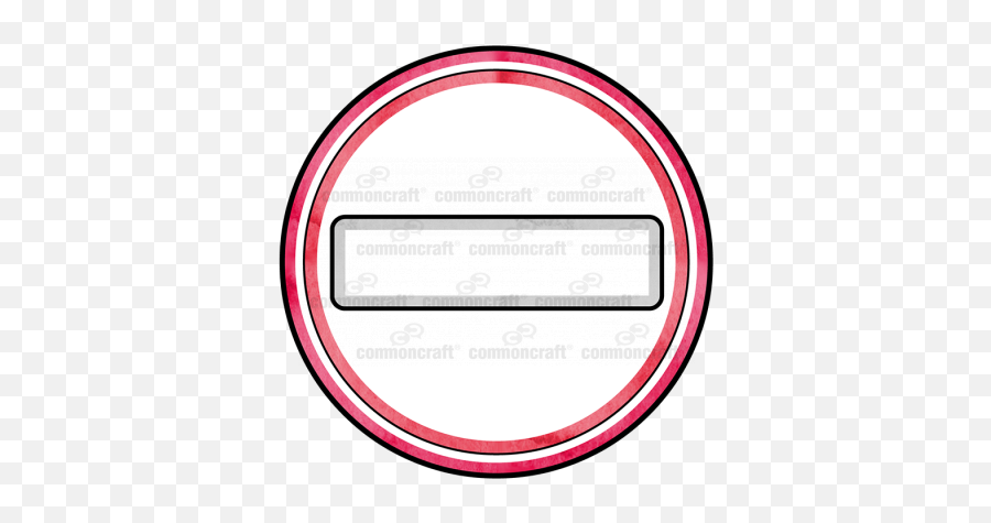 Common Craft Cut - Out Library Common Craft Circle Png,Do Not Enter Png