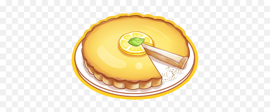 Lemon Pie Food Fantasy Wiki Fandom - Lemon Tart Png,Pie Png