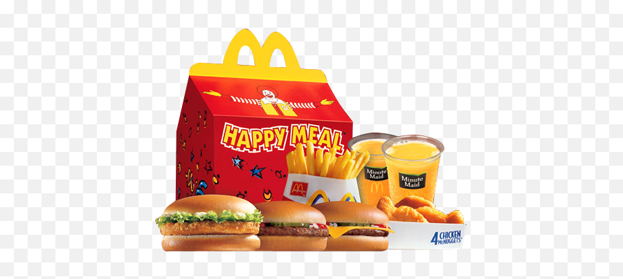 Download Hd Burger Clipart Happy Meal - Advertisement Of Junk Food Png,Happy Meal Png