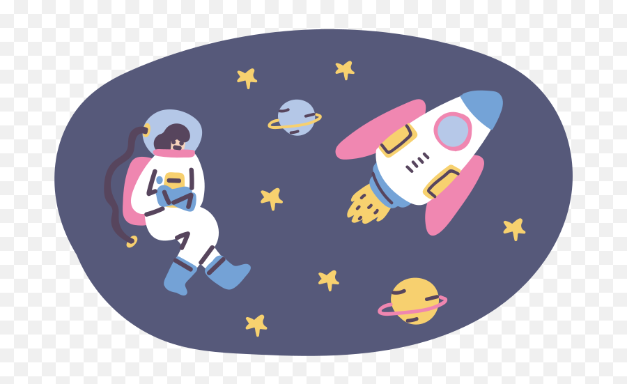 Pluto Style Vector Illustrations In Png And Svg Icons8 - Fictional Character,Spaceman Icon