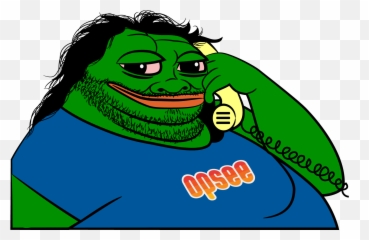 Download Hd Fat Pepe Frog Png - The