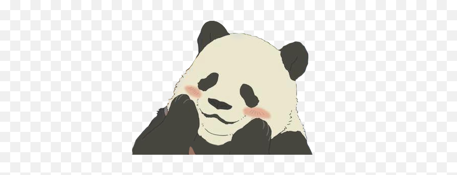 Image About Cute In Png By Ajevtovicc - Panda Anime Png,Cute Panda Png