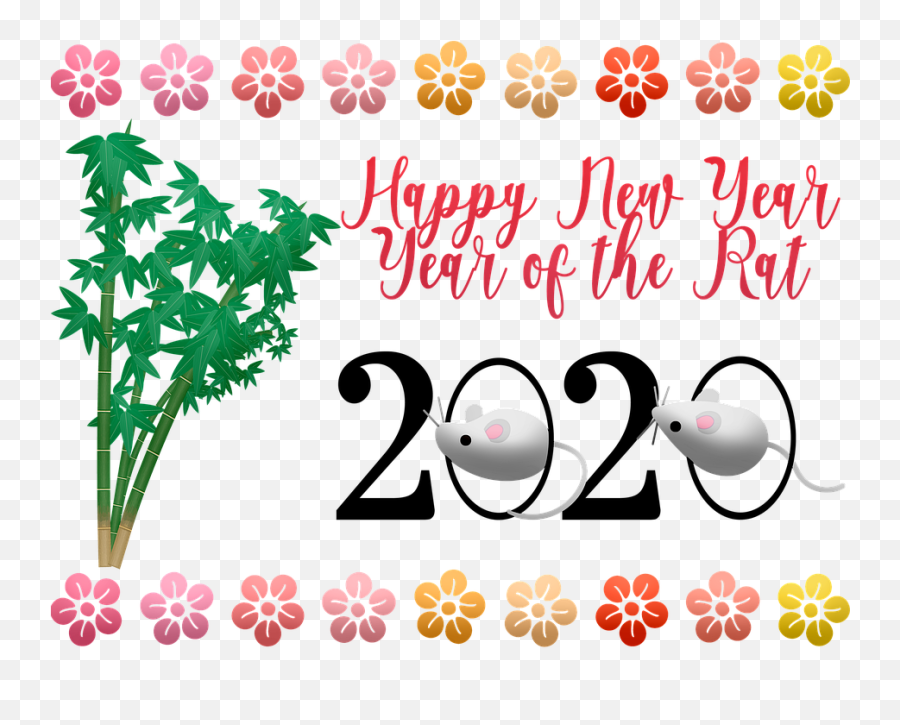 Chinese New Year Of The Rat - Free Image On Pixabay Lunar New Year 2020 Png,Chinese New Year Png