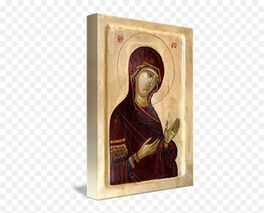 Virgin Mary By Ivana Vuckovic - Prophet Png,Byzantine Icon Of Mary