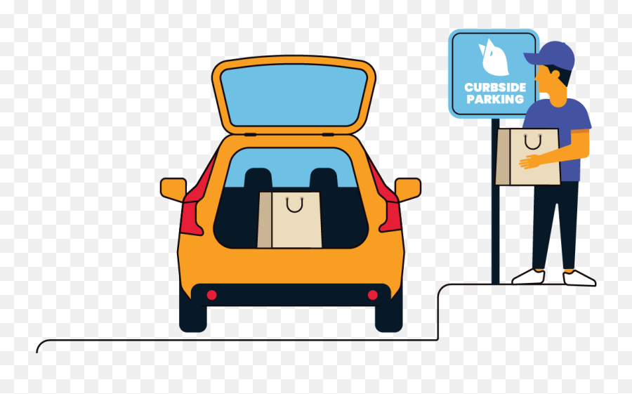 Turn Your Business Into A Drive - Thru With Swipeby Curbside Electric Car Png,Icon Boston Devonshire Parking