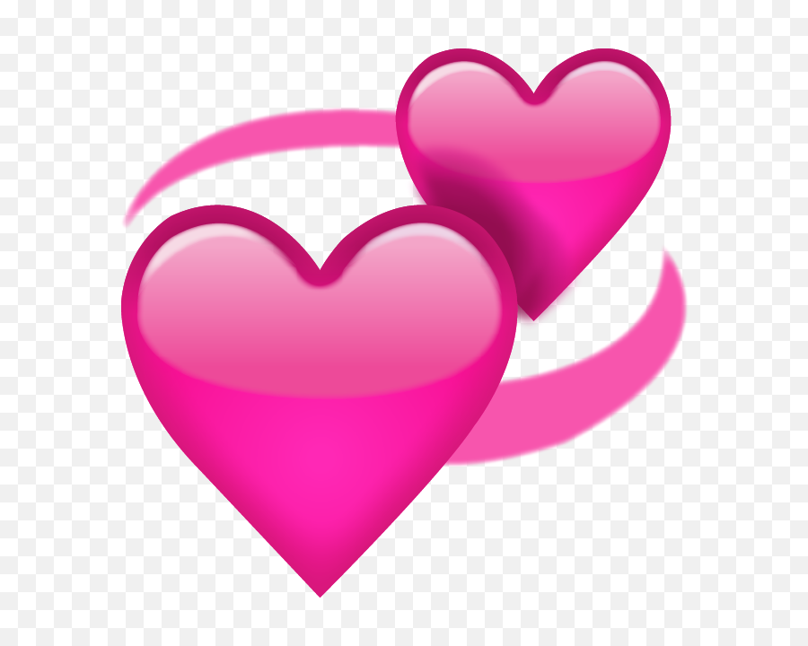 Emoji Heart Clipart - Revolving Pink Heart Emoji Png,Purple Heart Emoji Png