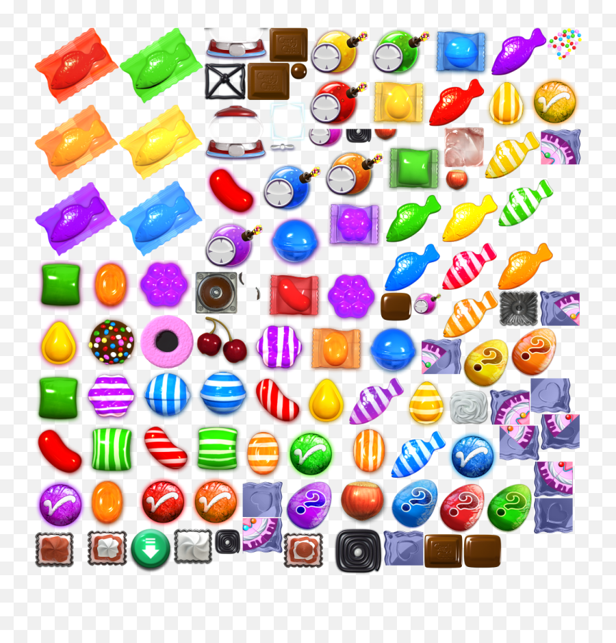 Mobile - Candy Crush Saga Pieces Png,Candies Png