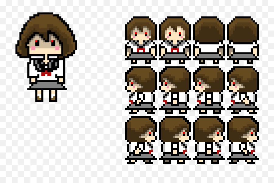 Yurei Design Animation Pixel Art Maker - Fictional Character Png,Megumin Icon