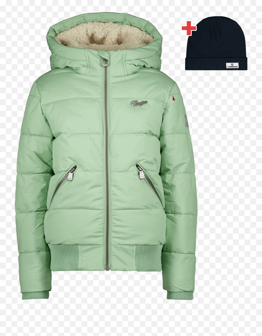 Jacket Tannie - Vingino Winterjas Groen Meisje Png,Spyder Icon Jacket