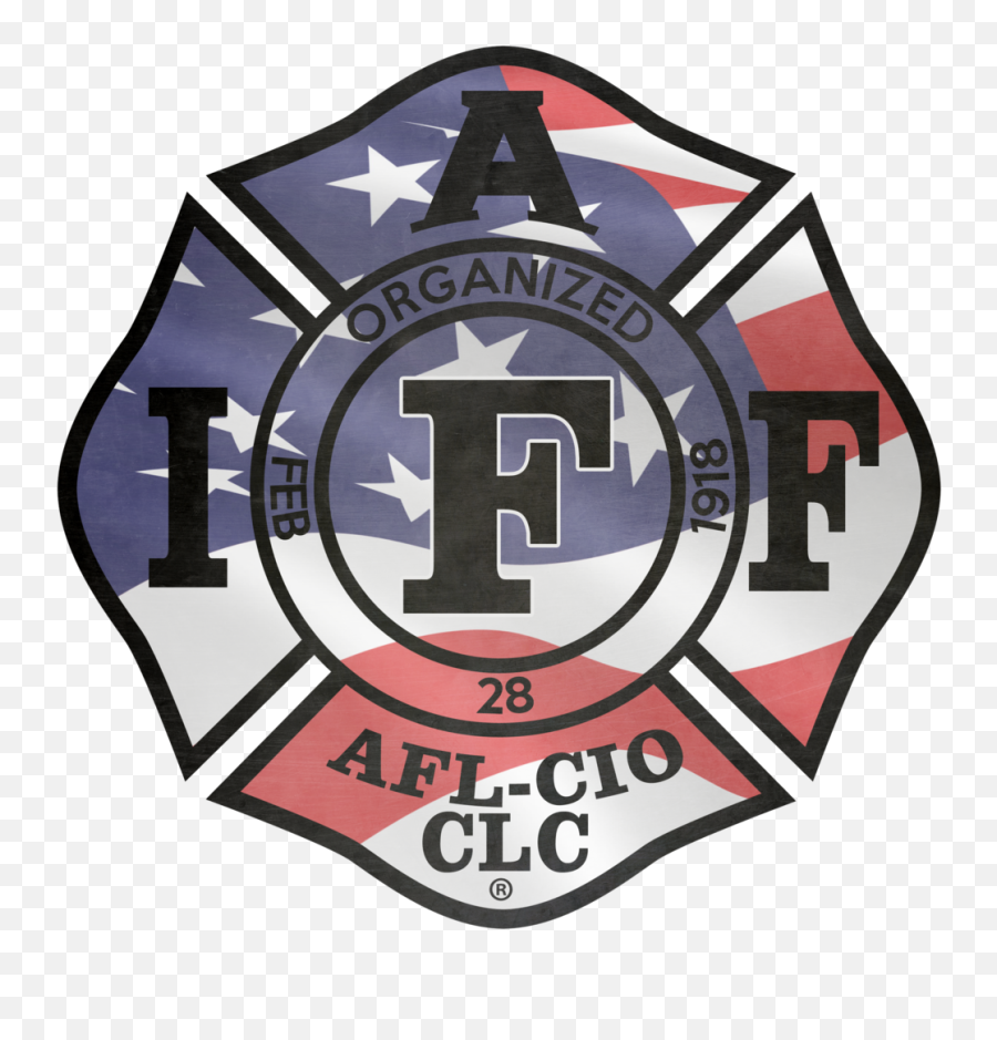American Flag Patriot - Reflective Iaff Decal 4 U2014 Union Fire Store Png,American Flag Logo
