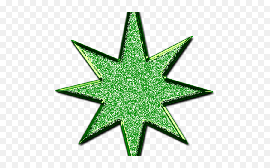 Glitter Star Cliparts - North Star Transparent Background Sparkling Stars Png Vector,North Star Png