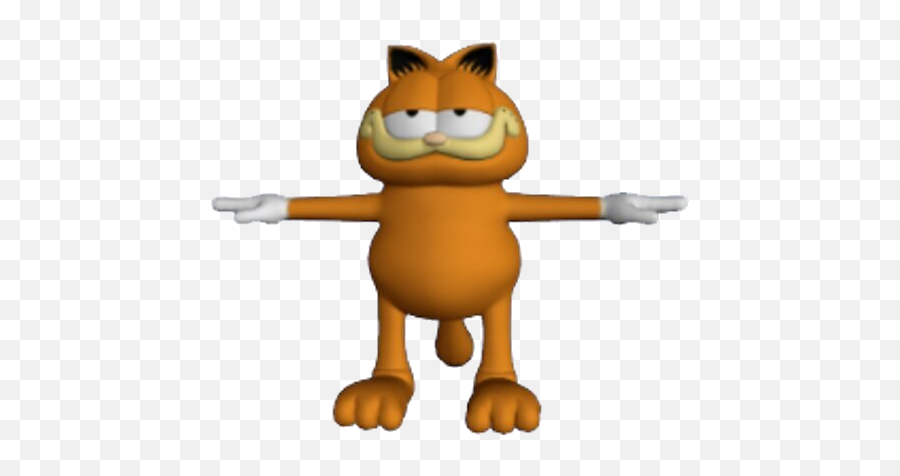 T - Posing Garfield Tposing Garfield Tposing Garfield T Garfield T Pose Png,T Pose Png