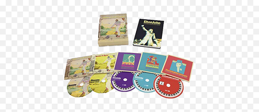 Goodbye Yellow Brick Road 40th Anniversary Super Deluxe 4cddvd - Elton John Goodbye Yellow Brick Road 40th Anniversary Tracklist Png,Yellow Brick Road Png