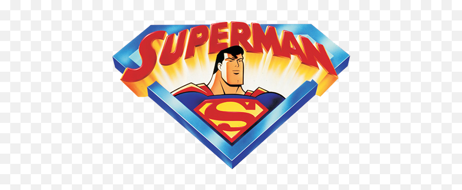 Superman The Animated Series Tv Fanart Fanarttv - Logo Transparent Background Superman Png,Superman Logo Hd