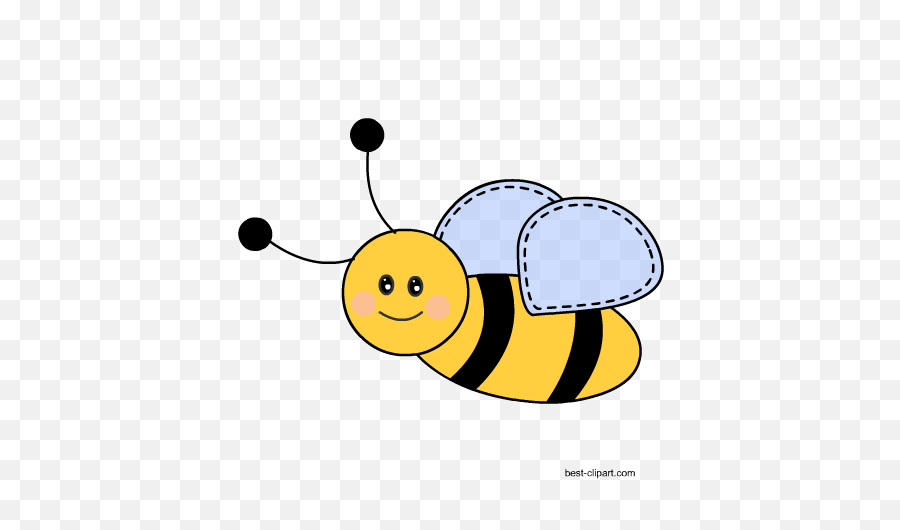 Cute Bee Png Clip Art Image - Honey Bee 450x450 Png Bee With Shapes Clipart,Cartoon Bee Png