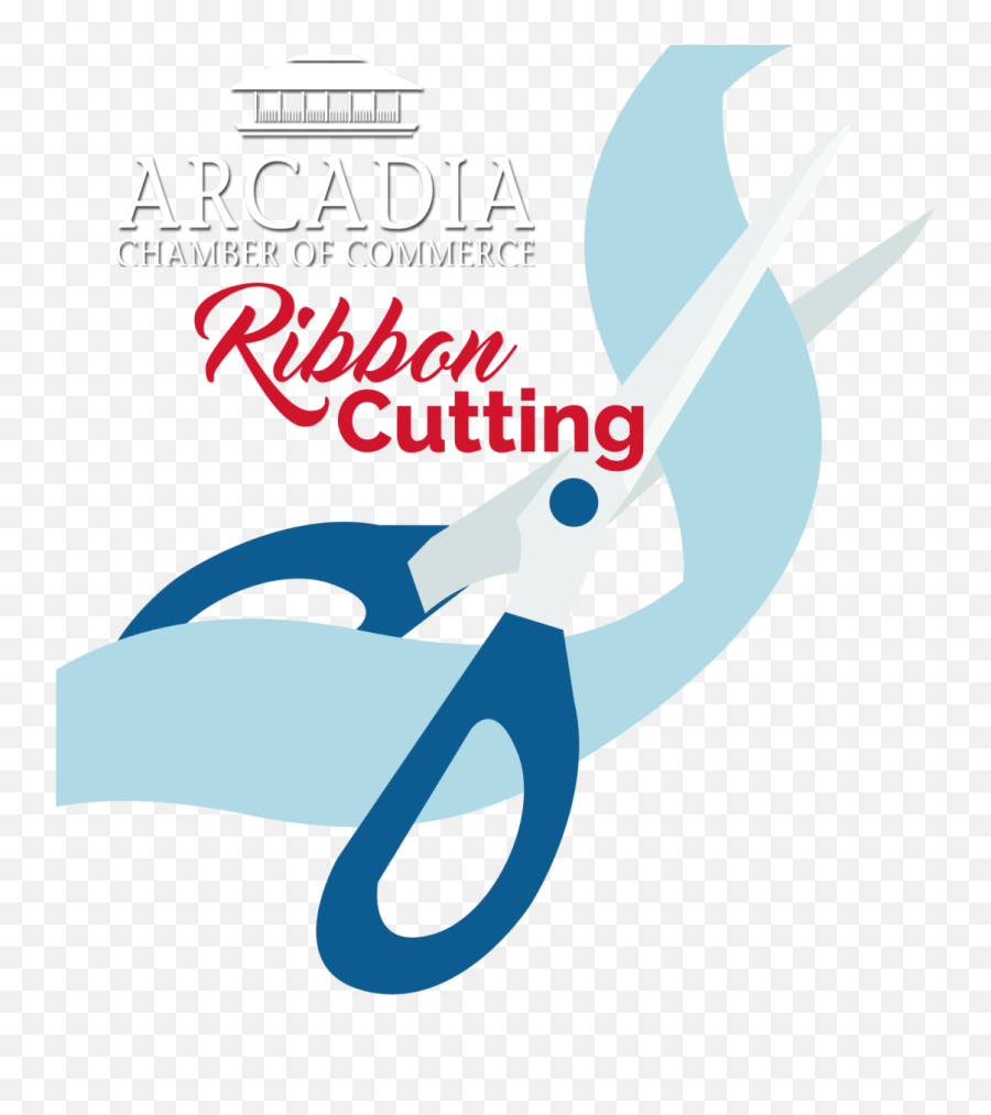 Download Ribbon Cutting Final White - Graphic Design Png,Ribbon Cutting Png