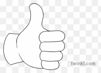 Thumbs Up Emoji Texting Symbol Icon - Draw A png