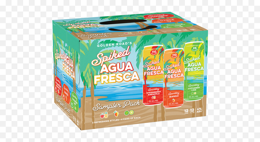 Spiked Agua Fresca Variety Pack - Spiked Agua Fresca Png,Aguas Frescas Png