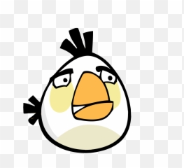 Angry Birds Transparent Background - White png