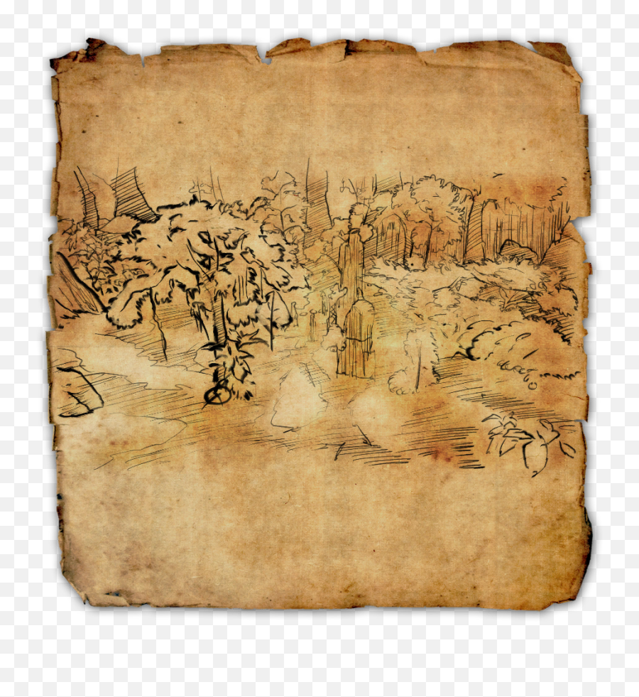 Grahtwood Treasure Map Iv Elder Scrolls Online Wiki - Roost Treasure Map 4 Png,Elder Scrolls Png