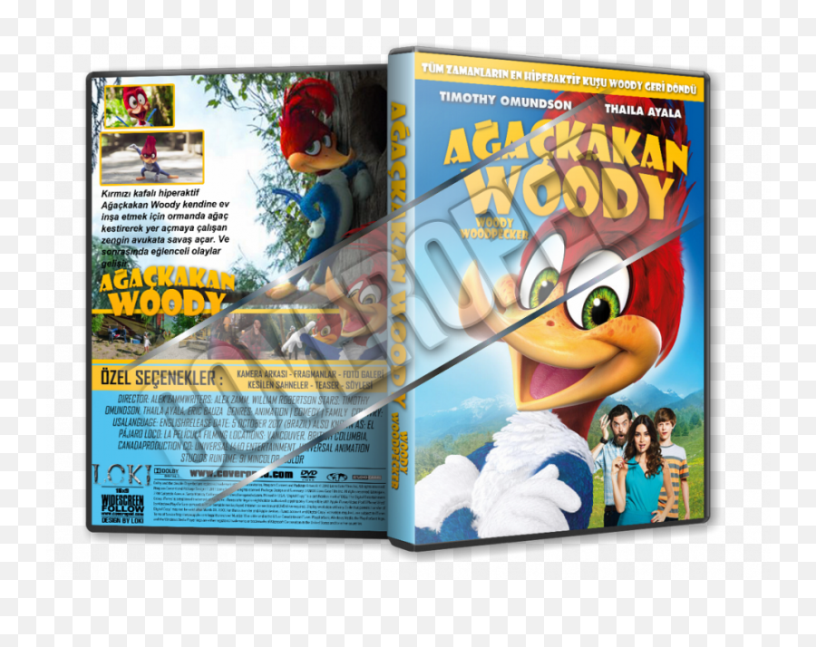 Download Woody Woodpecker Film 2017 - Full Size Png Image Flyer,Woody Woodpecker Png