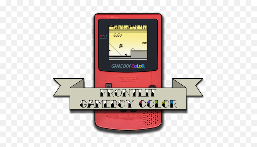 Mylk - Project Gbc Front Light Game Boy Advance Png,Gameboy Color Png