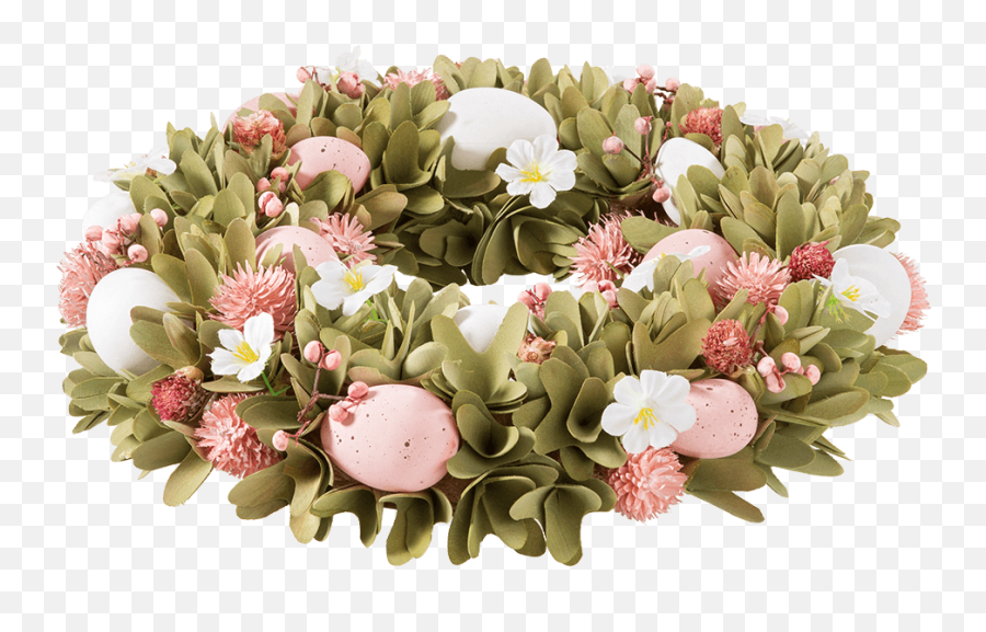 Käthe Wohlfahrt - Online Shop Easter Wreath In Rose And White Christmas Decorations And More Png,White Wreath Png