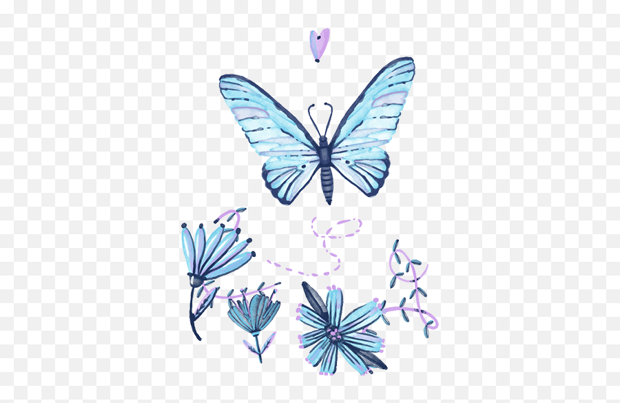 Watercolour Butterfly - Mariposas De Acuarelas Png,Watercolor Butterfly Png