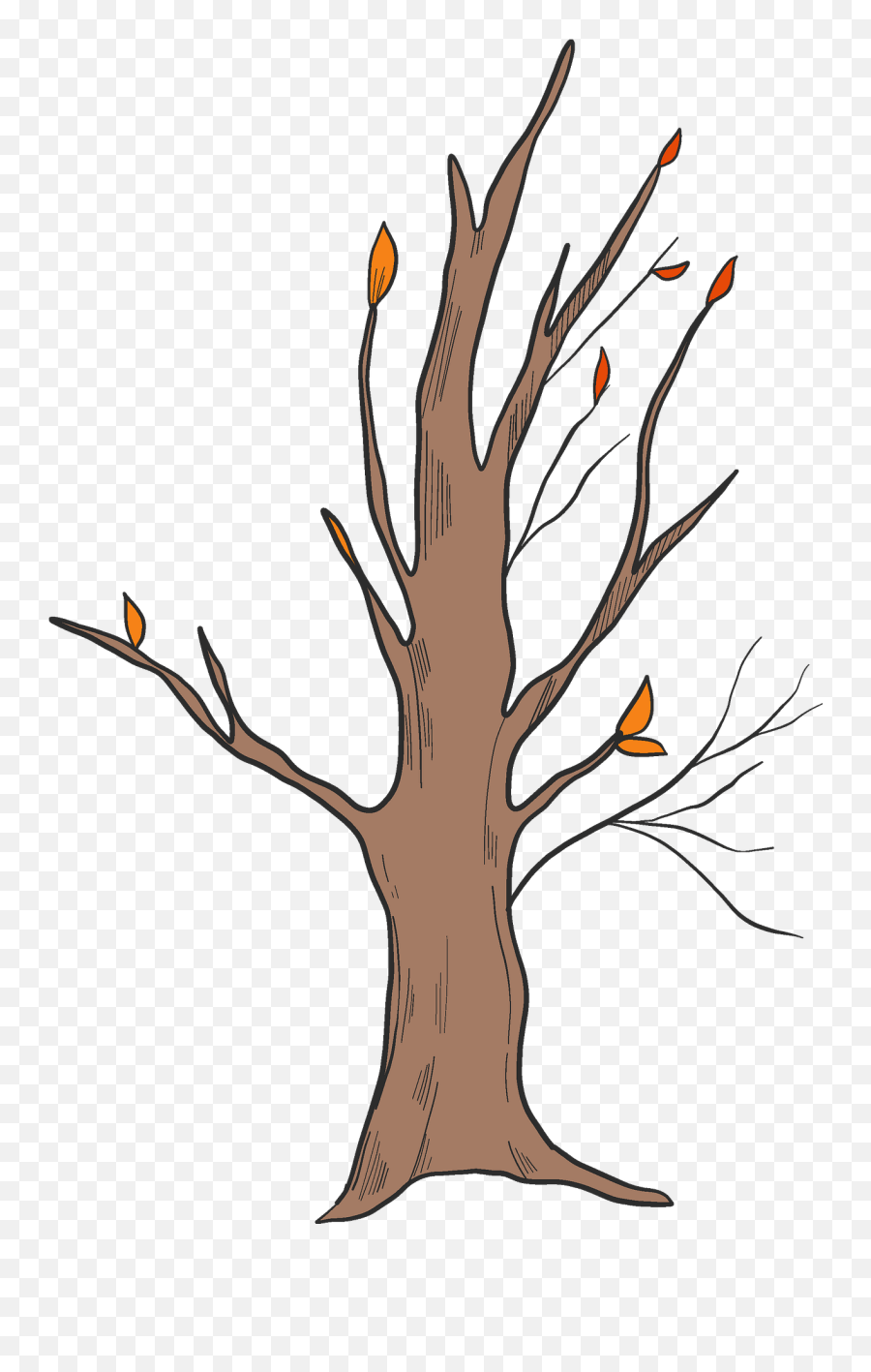 Fall Tree Clipart - Clip Art Png,Fall Tree Png
