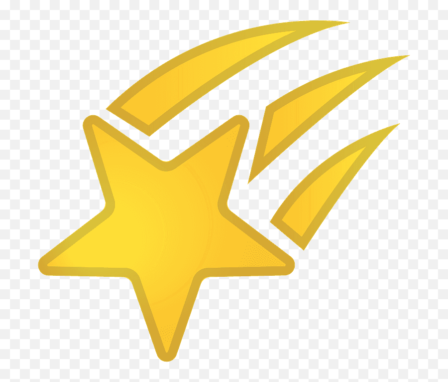 Shooting Star Emoji Clipart - Transparent Shooting Star Emoji Png,Shooting Star Transparent