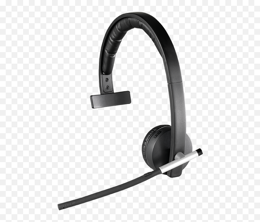 Logitech H820e Wireless Headset With Noise - Cancelling Mic Single Ear Wireless Headphones Png,Headphone Png