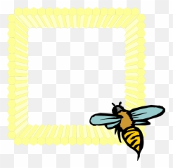 Bee Free Stock Photo Illustration Of A - Frame Honey Bee Frame Photo Honey Bee Png,Honey Bee Png