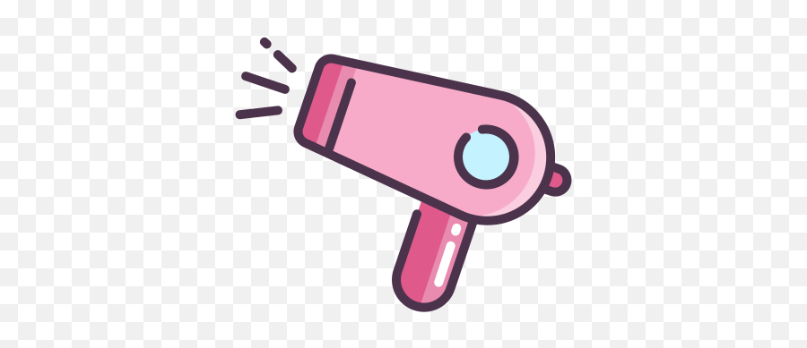 Hair Dryer - Free Technology Icons Pink Hair Dryer Icon Png,Pink Hair Png