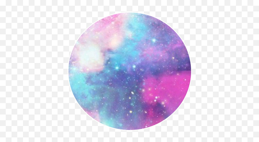 Download Wallpaper Galaxy Sky Pink Purple Tumblr Circle - Galaxy Wallpaper Circle Png,Galaxy Transparent Background