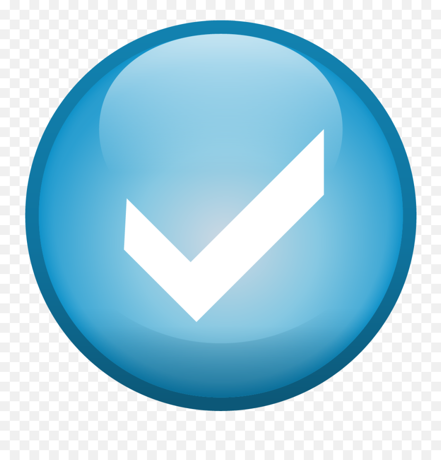 Download Ok Cancel Icon Png - Ok Icon Cyan Blue Png,Cancel Png