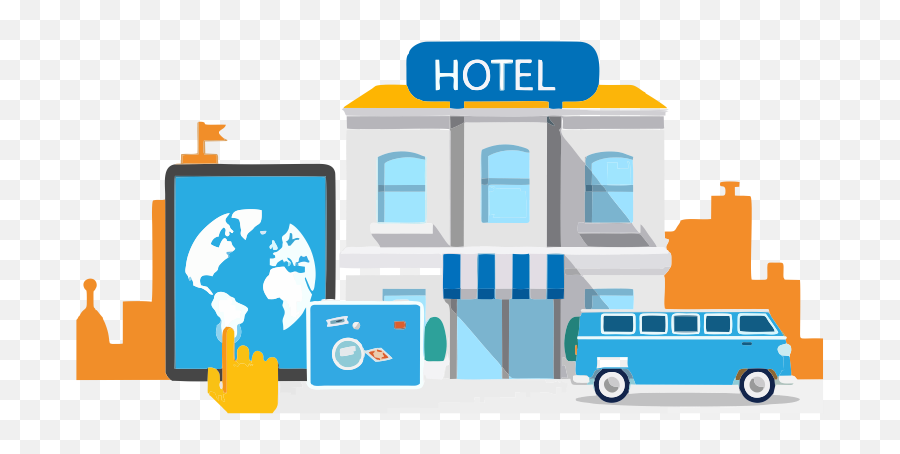 Hotel Clipart Server - Hotel Booking Png,Hotel Png