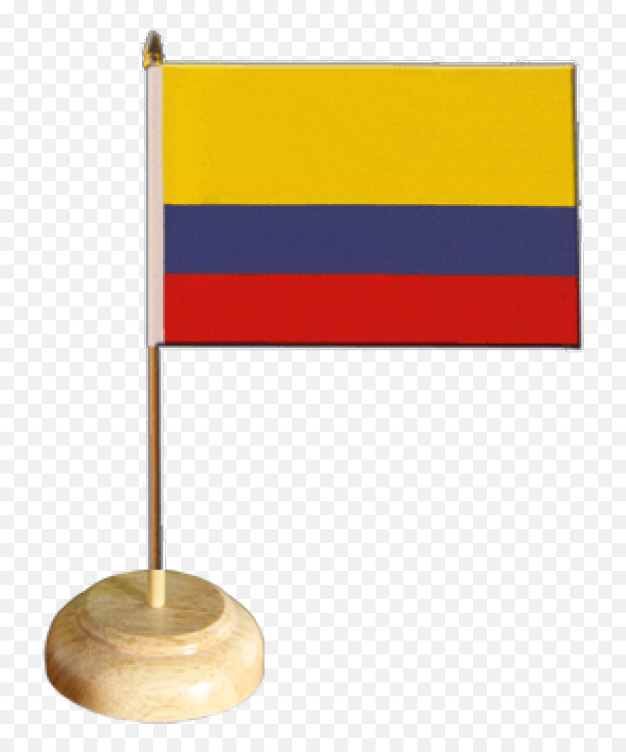 Download Colombia Table Flag - Flag Full Size Png Image Flagpole,Colombia Flag Png