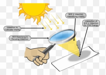 Download Hd Focused Rays Burn A Hole - Magnifying Glass Start A Fire With A Magnifying Glass Png,Film Burn Png