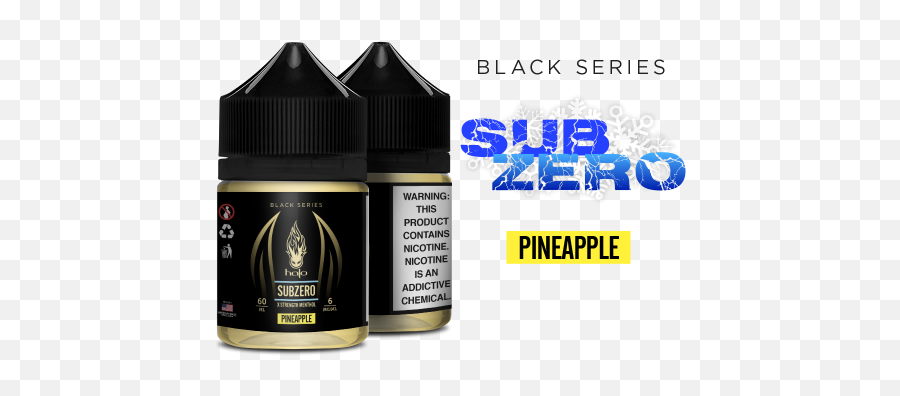 Rockstar Vapor Subzero Pineapple Halo In Pakistan - Karachi Electronic Cigarette Png,Subzero Png